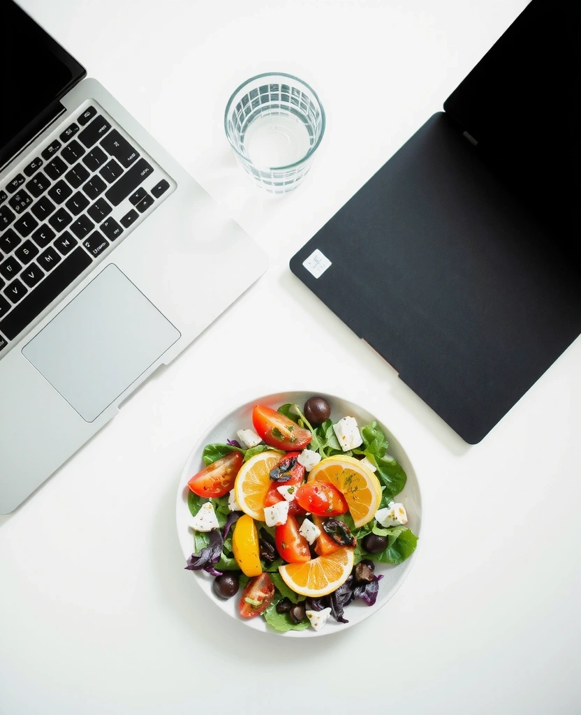 Nutricionista online en acción